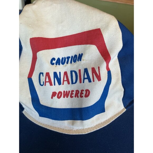 Vintage Molson Canadian Beer Snapback Hat Cap ( Oversize Visor/Brim ) - Picture 4 of 10